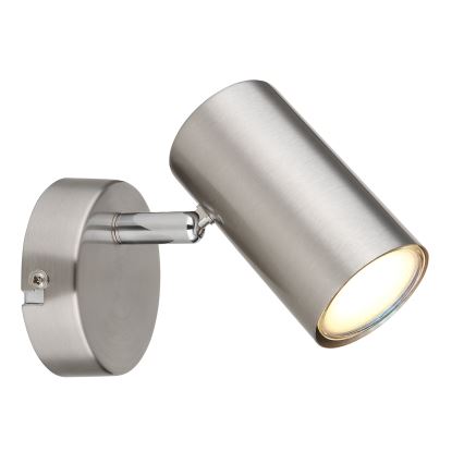 Globo - Stenski reflektor 1xGU10/25W/230V mat krom