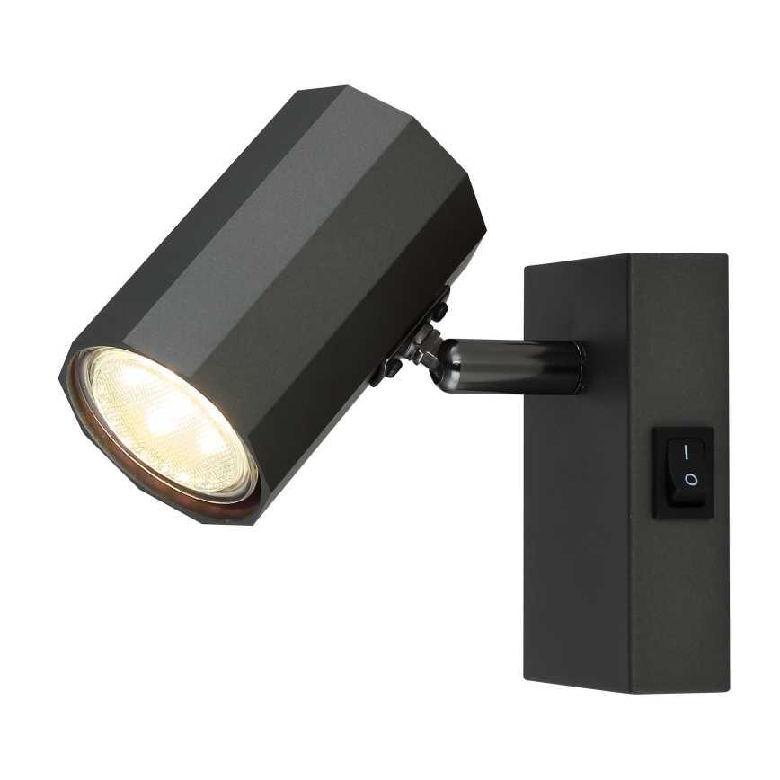 Globo - Stenski reflektor 1xGU10/25W/230V črna