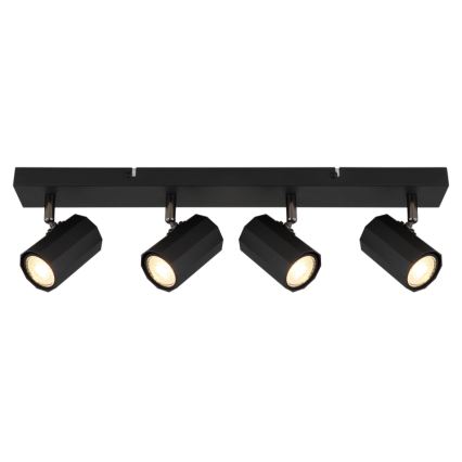Globo - Reflektor 4xGU10/25W/230V črna