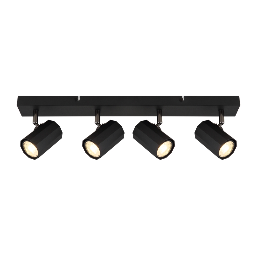 Globo - Reflektor 4xGU10/25W/230V črna