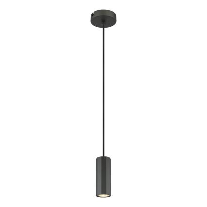 Globo - Lestenec na vrvici 1xGU10/25W/230V črna