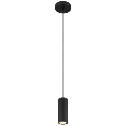 Globo - Lestenec na vrvici 1xGU10/25W/230V črna