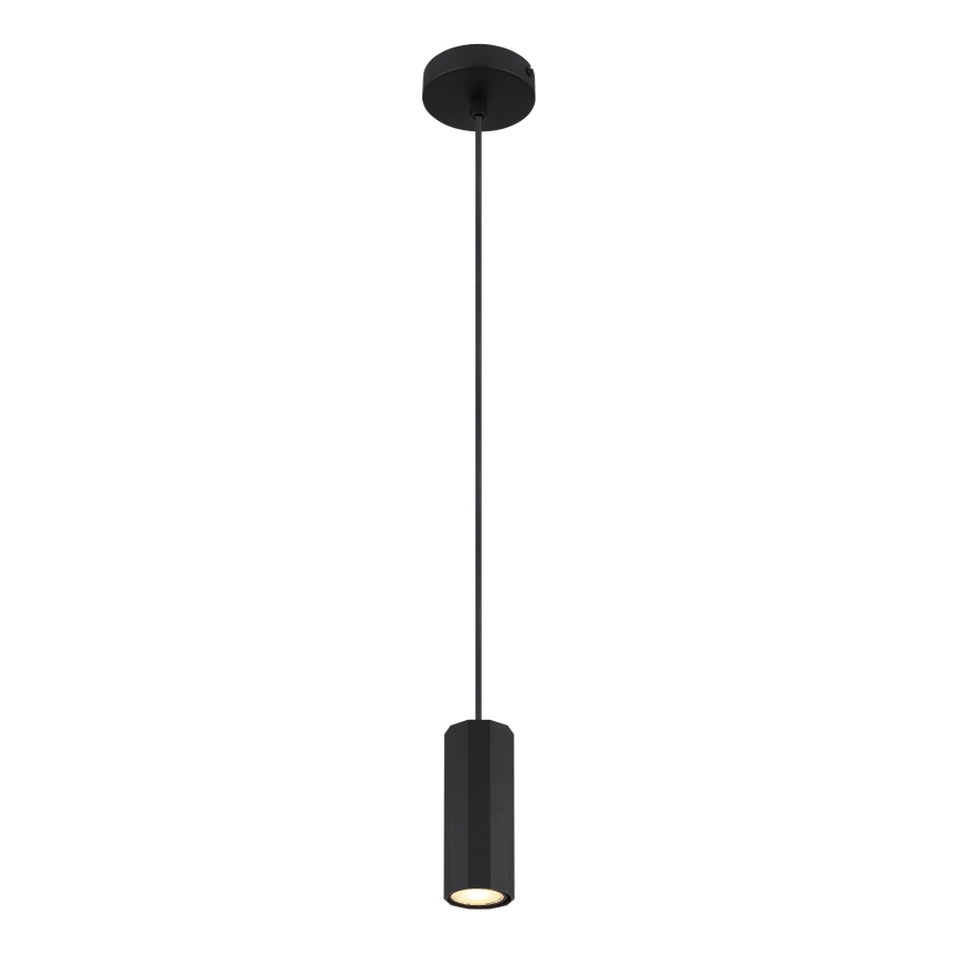 Globo - Lestenec na vrvici 1xGU10/25W/230V črna