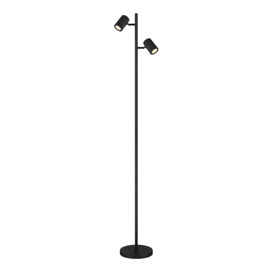 Globo - Talna svetilka 2xGU10/5W/230V črna