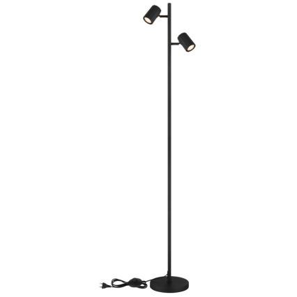 Globo - Talna svetilka 2xGU10/5W/230V črna