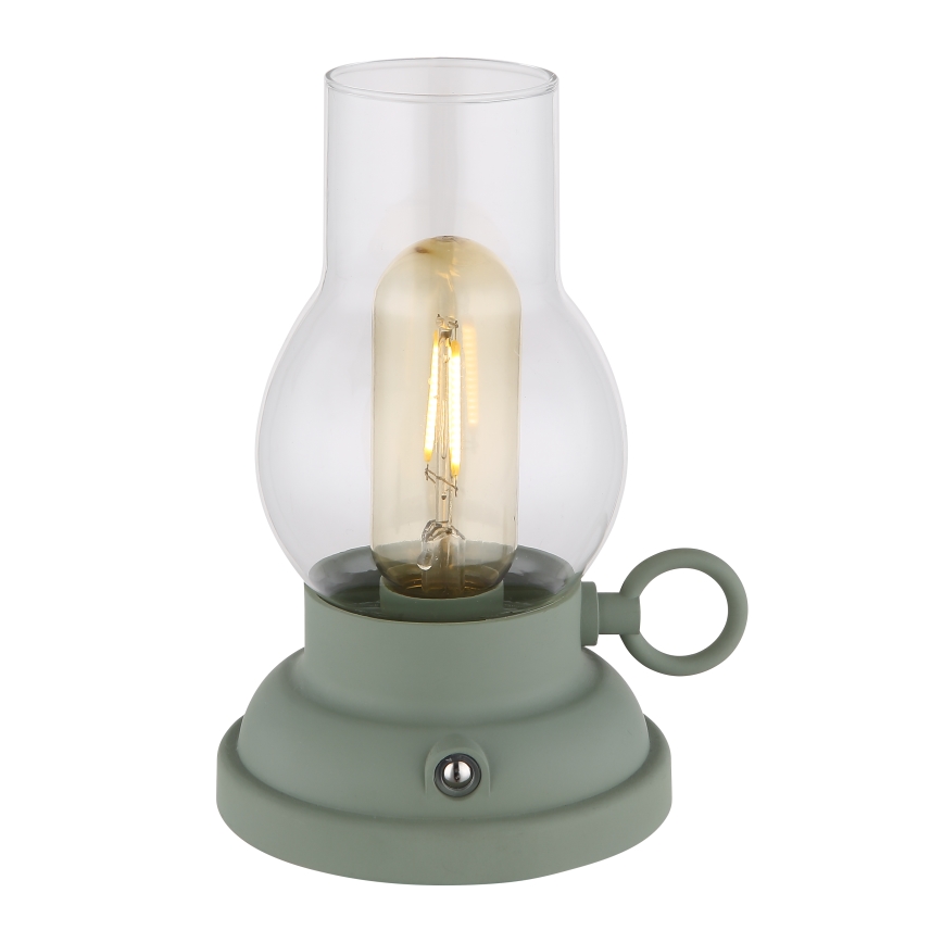 Globo - LED Zatemnitvena polnilna namizna svetilka na dotik LED/1W/3,7V 1200 mAh zelena