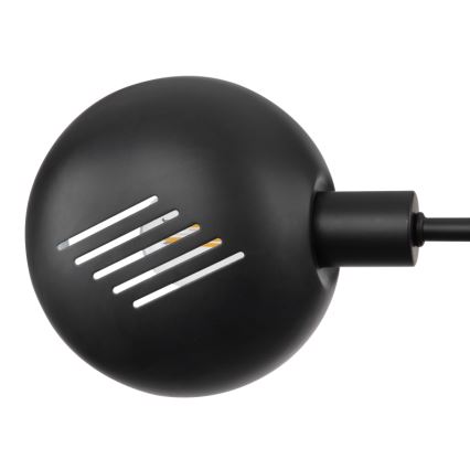 Globo - Talna svetilka 5xE14/40W/230V črna