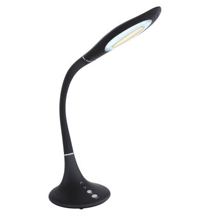 Globo - LED Zatemnitvena na dotik fleksibilna namizna svetilka LED/9W/230V 3000/4500/6500K črna