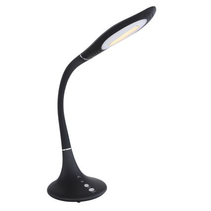 Globo - LED Zatemnitvena na dotik fleksibilna namizna svetilka LED/9W/230V 3000/4500/6500K črna