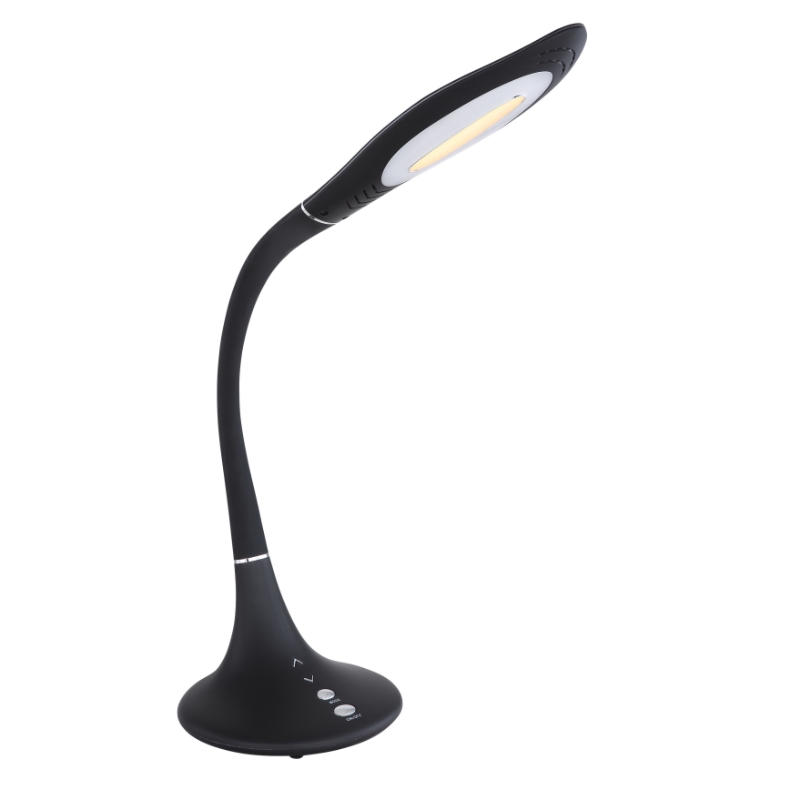 Globo - LED Zatemnitvena na dotik fleksibilna namizna svetilka LED/9W/230V 3000/4500/6500K črna
