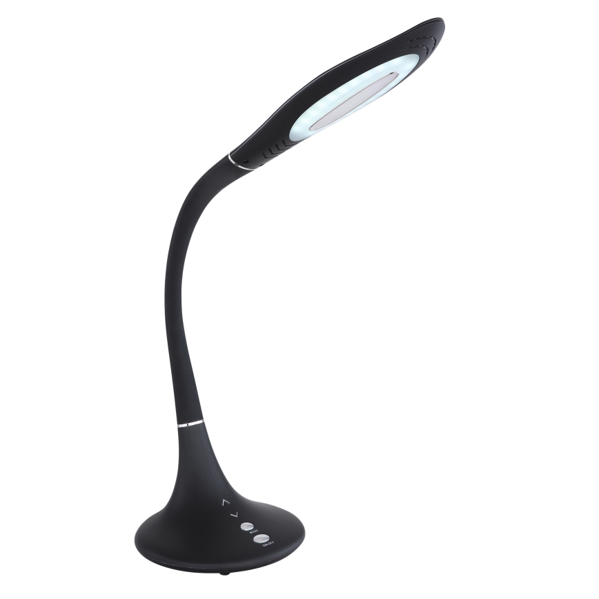 Globo - LED Zatemnitvena na dotik fleksibilna namizna svetilka LED/9W/230V 3000/4500/6500K črna