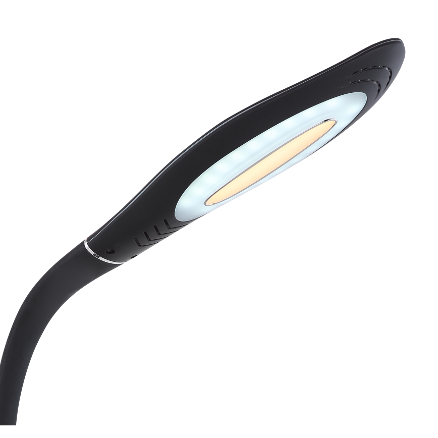 Globo - LED Zatemnitvena na dotik fleksibilna namizna svetilka LED/9W/230V 3000/4500/6500K črna
