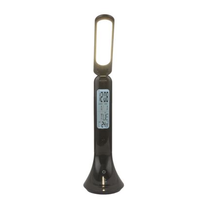 Globo - LED Zatemnitvena polnilna namizna svetilka s zaslon LED/4W/230V 2200 mAh črna