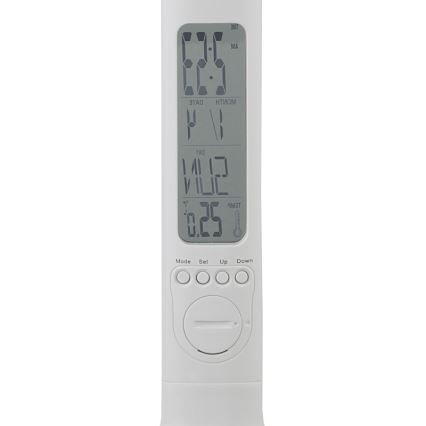 Globo - LED Zatemnitvena polnilna namizna svetilka s zaslon LED/4W/230V 2200 mAh bela
