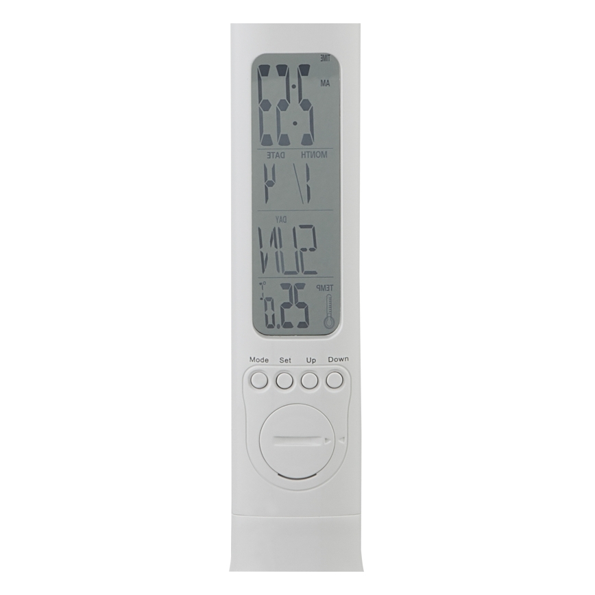 Globo - LED Zatemnitvena polnilna namizna svetilka s zaslon LED/4W/230V 2200 mAh bela