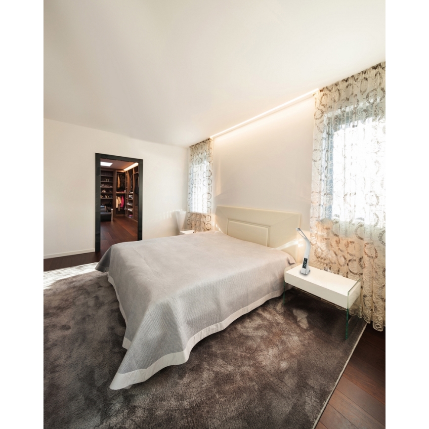 Globo - LED namizna svetilka na dotik z zaslonom in možnostjo zatemnitve LED/6,5W/230V 3000/4500/5800K bela