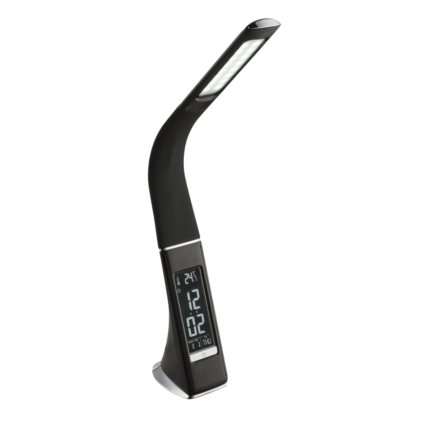 Globo - LED namizna svetilka na dotik z zaslonom in možnostjo zatemnitve LED/6,5W/230V 3000/4500/5800K črna