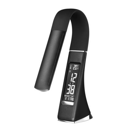 Globo - LED namizna svetilka na dotik z zaslonom in možnostjo zatemnitve LED/6,5W/230V 3000/4500/5800K črna