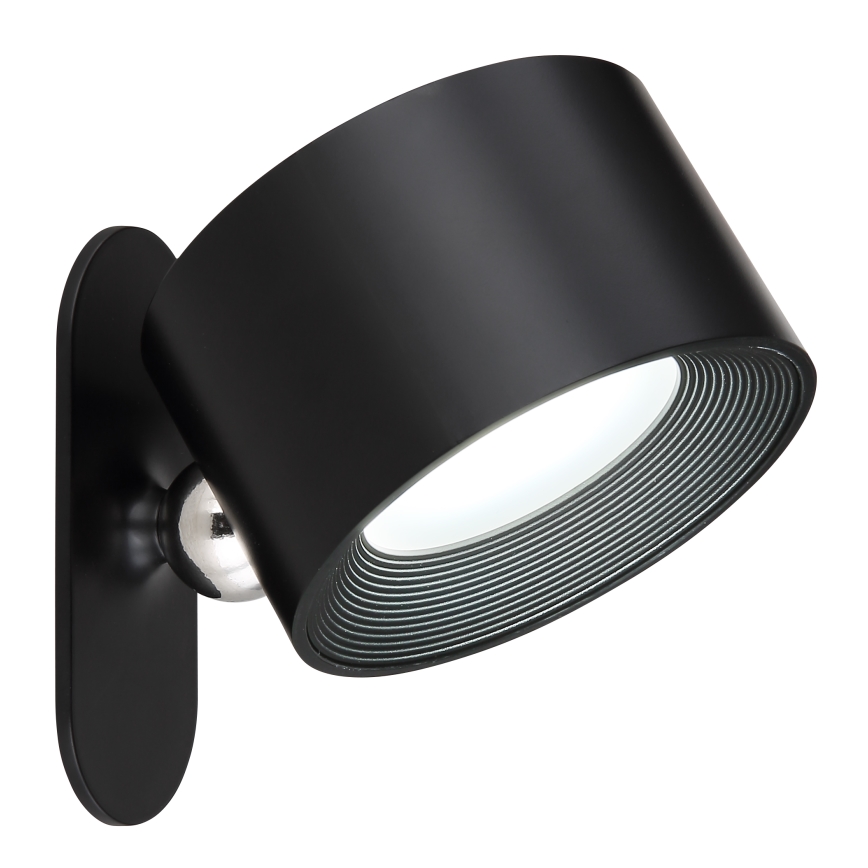 Globo - LED Zatemnitvena namizna svetilka na dotik 4v1 LED/4W/5V 3000/4000/5000K 1200 mAh črna