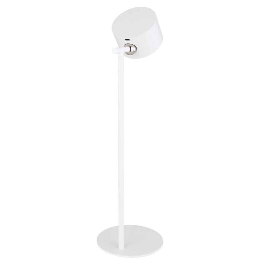 Globo - LED Zatemnitvena namizna svetilka na dotik 4v1 LED/4W/5V 3000/4000/5000K 1200 mAh bela