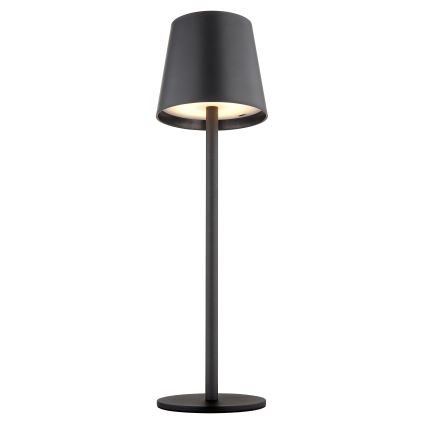 Globo - LED Zatemnitvena zunanja svetilka na dotik LED/3W/3,7V IP44 1800mAh + USB črna