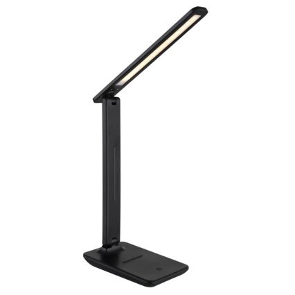 Globo - LED na dotik zatemnjiva polnilna namizna svetilka LED/5W/5V 2700/4000/6500K 1800 mAh črna