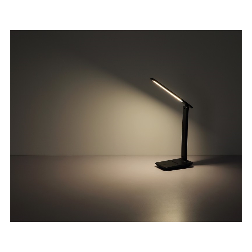 Globo - LED Zatemnitvena polnilna namizna svetilka na dotik LED/5W/5V 2700/4000/6500K 1800 mAh črna
