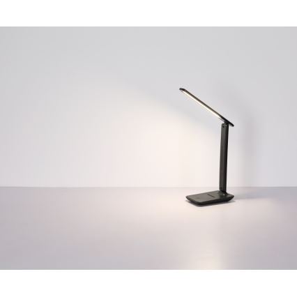 Globo - LED Zatemnitvena polnilna namizna svetilka na dotik LED/5W/5V 2700/4000/6500K 1800 mAh črna