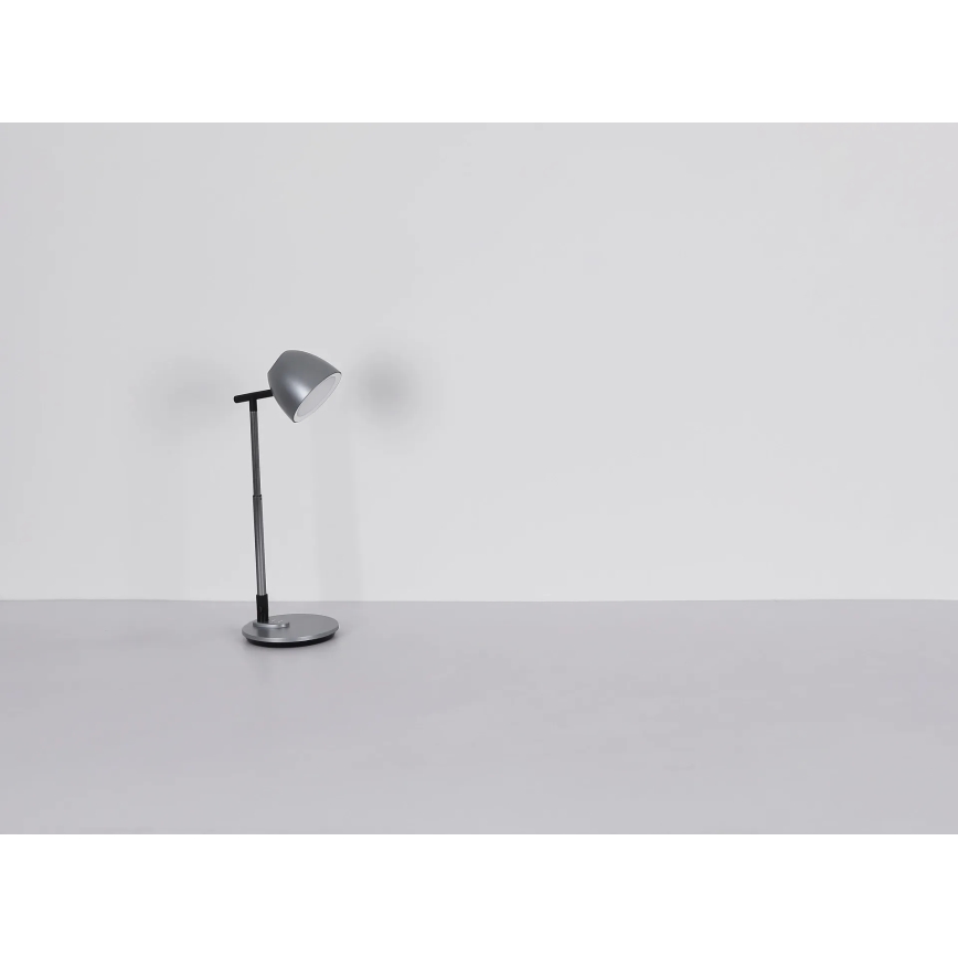 Globo - LED Zatemnitvena namizna svetilka na dotik LED/7,5W/230V 3000K/4000K/6500K siva