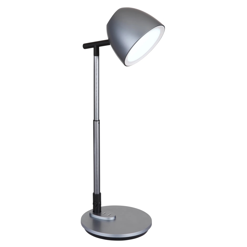 Globo - LED Zatemnitvena namizna svetilka na dotik LED/7,5W/230V 3000K/4000K/6500K siva