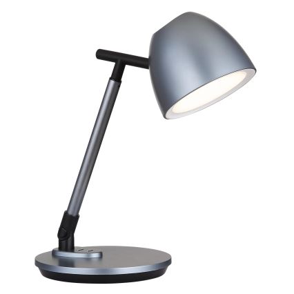 Globo - LED Zatemnitvena namizna svetilka na dotik LED/7,5W/230V 3000K/4000K/6500K siva