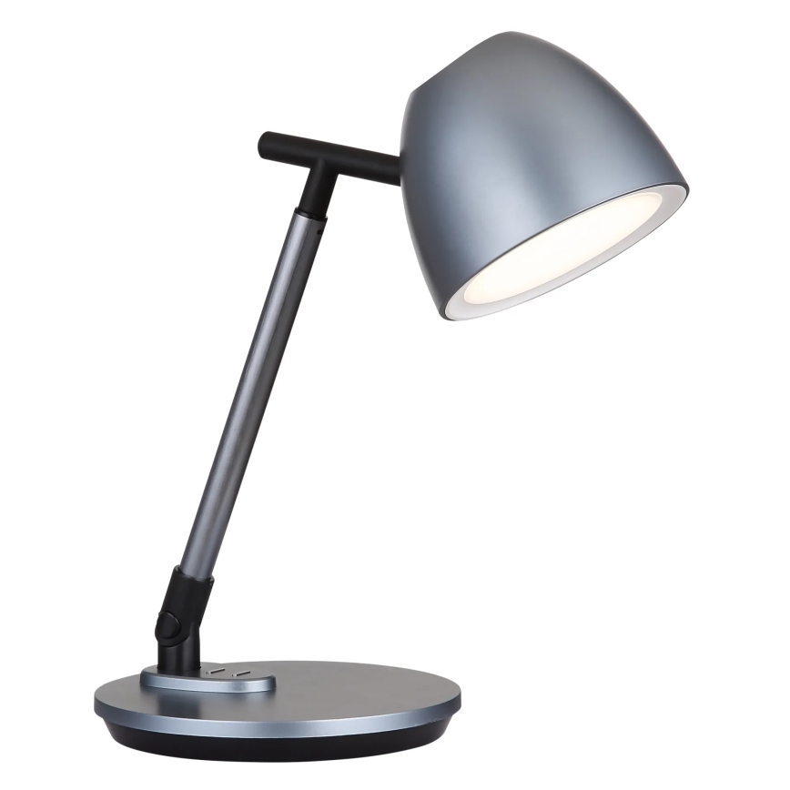 Globo - LED Zatemnitvena namizna svetilka na dotik LED/7,5W/230V 3000K/4000K/6500K siva