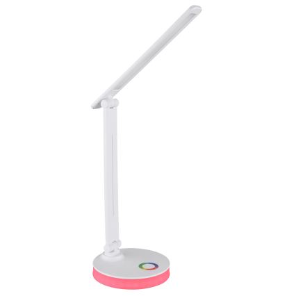Globo - LED RGBW Zatemnitvena namizna svetilka na dotik LED/5W/230V + LED/2W 2700K/4000K/6500K bela