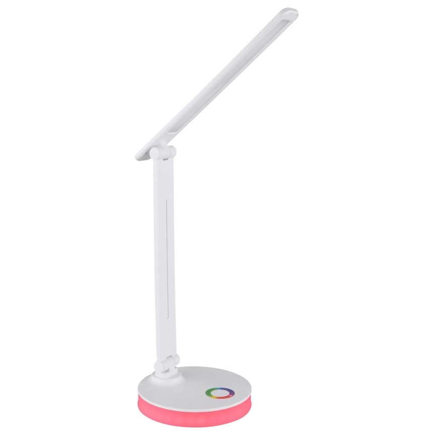 Globo - LED RGBW Zatemnitvena namizna svetilka na dotik LED/5W/230V + LED/2W 2700K/4000K/6500K bela