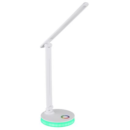 Globo - LED RGBW Zatemnitvena namizna svetilka na dotik LED/5W/230V + LED/2W 2700K/4000K/6500K bela