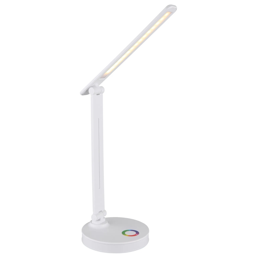 Globo - LED RGBW Zatemnitvena namizna svetilka na dotik LED/5W/230V + LED/2W 2700K/4000K/6500K bela