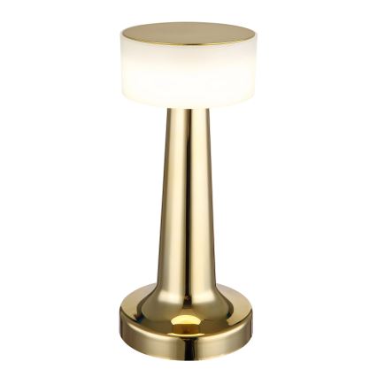 Globo - LED Zatemnitvena namizna svetilka na dotik LED/1W/3,7V 2700K/4000K/6500K 800 mAh USB zlata