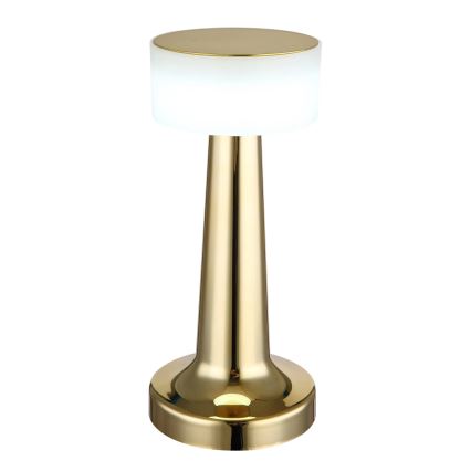Globo - LED Zatemnitvena namizna svetilka na dotik LED/1W/3,7V 2700K/4000K/6500K 800 mAh USB zlata