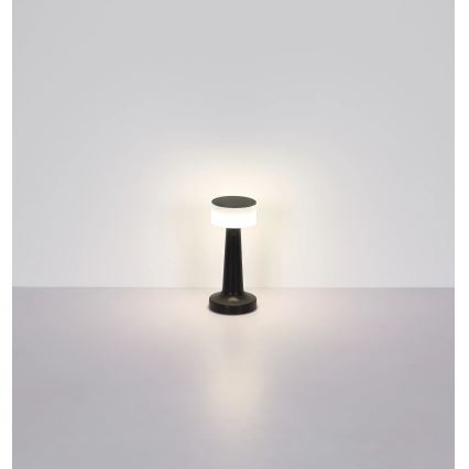 Globo - LED Zatemnitvena namizna svetilka na dotik LED/1W/3,7V 2700K/4000K/6500K 800 mAh USB črna