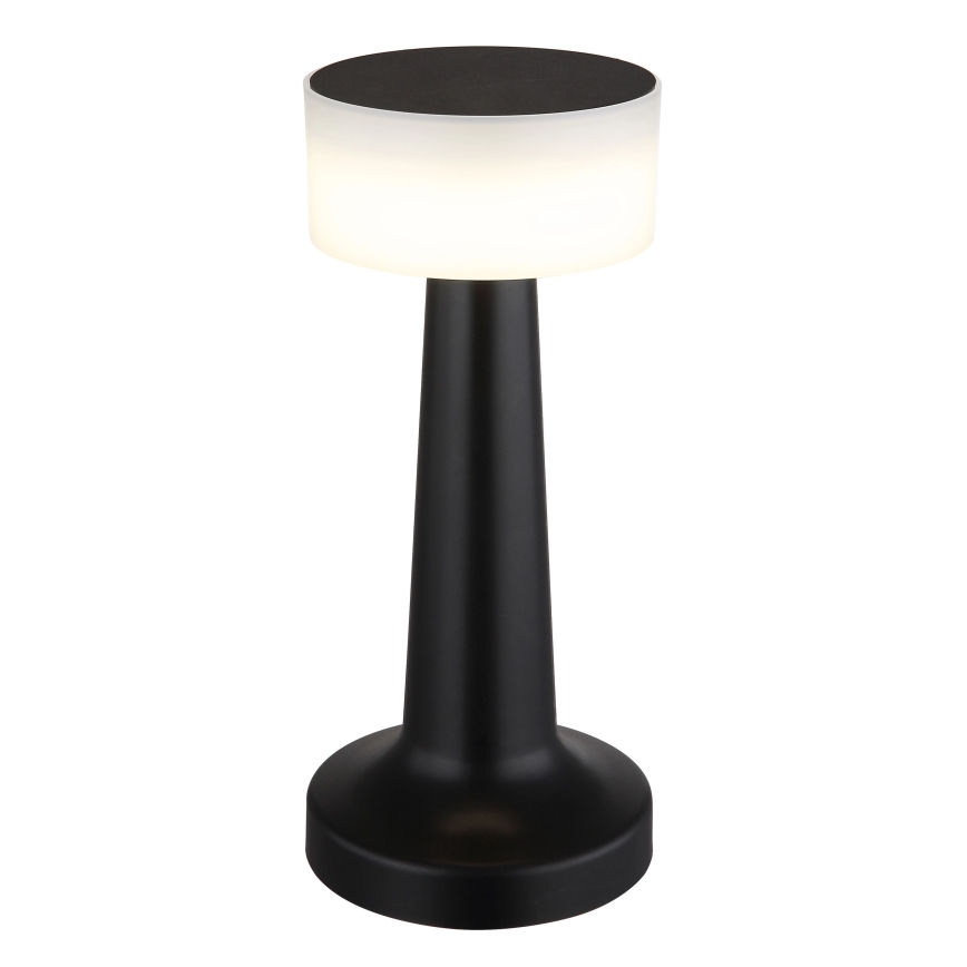 Globo - LED Zatemnitvena namizna svetilka na dotik LED/1W/3,7V 2700K/4000K/6500K 800 mAh USB črna