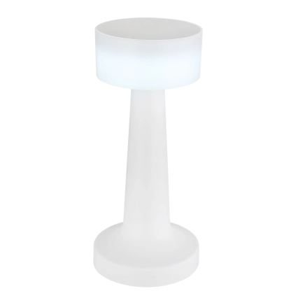 Globo - LED Zatemnitvena namizna svetilka na dotik LED/1W/3,7V 2700K/4000K/6500K 800 mAh USB bela