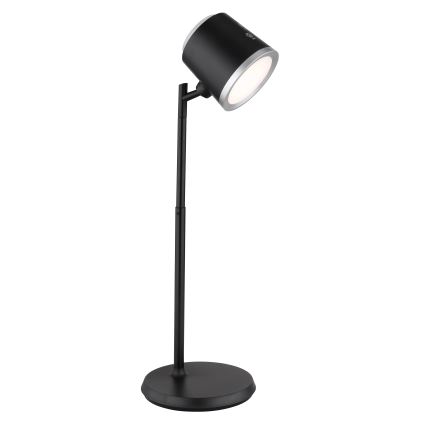 Globo - LED Zatemnitvena namizna svetilka na dotik 4v1 LED/6W/3,7V 3000K/4000K/6500K 1500 mAh USB črna