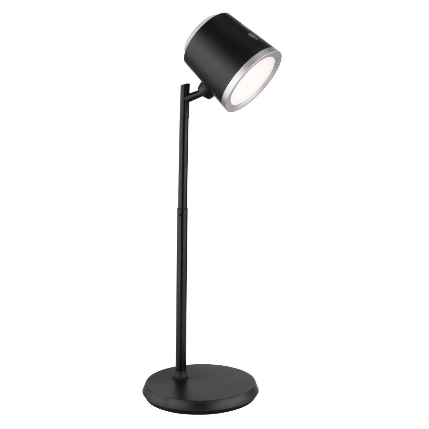 Globo - LED Zatemnitvena namizna svetilka na dotik 4v1 LED/6W/3,7V 3000K/4000K/6500K 1500 mAh USB črna