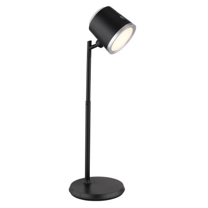 Globo - LED Zatemnitvena namizna svetilka na dotik 4v1 LED/6W/3,7V 3000K/4000K/6500K 1500 mAh USB črna