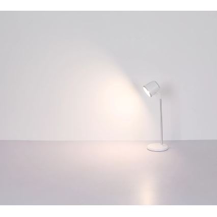 Globo - LED Zatemnitvena namizna svetilka na dotik 4v1 LED/6W/3,7V 3000K/4000K/6500K 1500 mAh USB bela