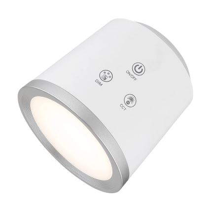 Globo - LED Zatemnitvena namizna svetilka na dotik 4v1 LED/6W/3,7V 3000K/4000K/6500K 1500 mAh USB bela