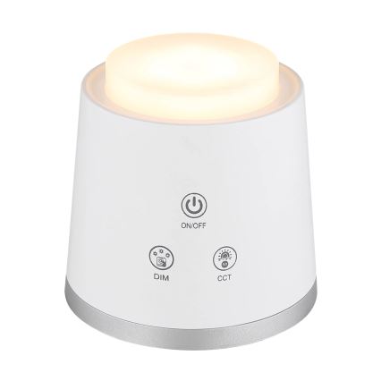 Globo - LED Zatemnitvena namizna svetilka na dotik 4v1 LED/6W/3,7V 3000K/4000K/6500K 1500 mAh USB bela