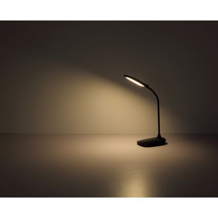 Globo - LED Zatemnitvena namizna svetilka na dotik LED/9W/230V 3000K/4000K/6500K CRI 90 črna