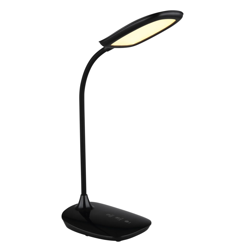 Globo - LED Zatemnitvena namizna svetilka na dotik LED/9W/230V 3000K/4000K/6500K CRI 90 črna