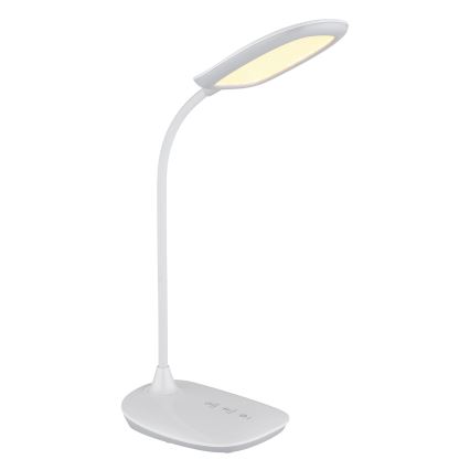 Globo - LED Zatemnitvena namizna svetilka na dotik LED/9W/230V 3000K/4000K/6500K CRI 90 bela